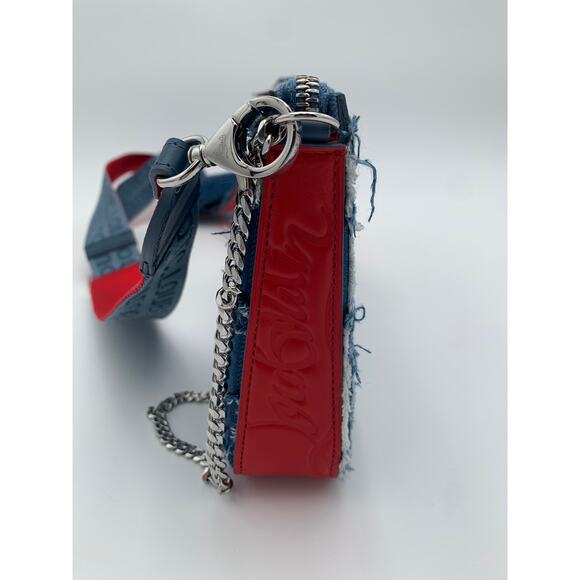 ❌❌SOLD❌❌Christian Louboutin Denim Hybrid Loubila Bag | NWT - Picture 7 of 10